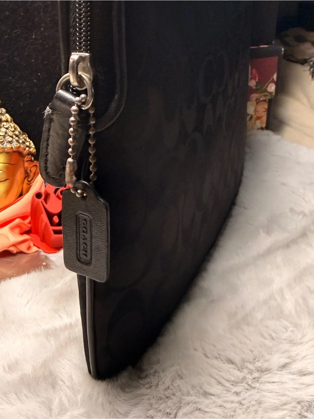 Coach laptop briefcase